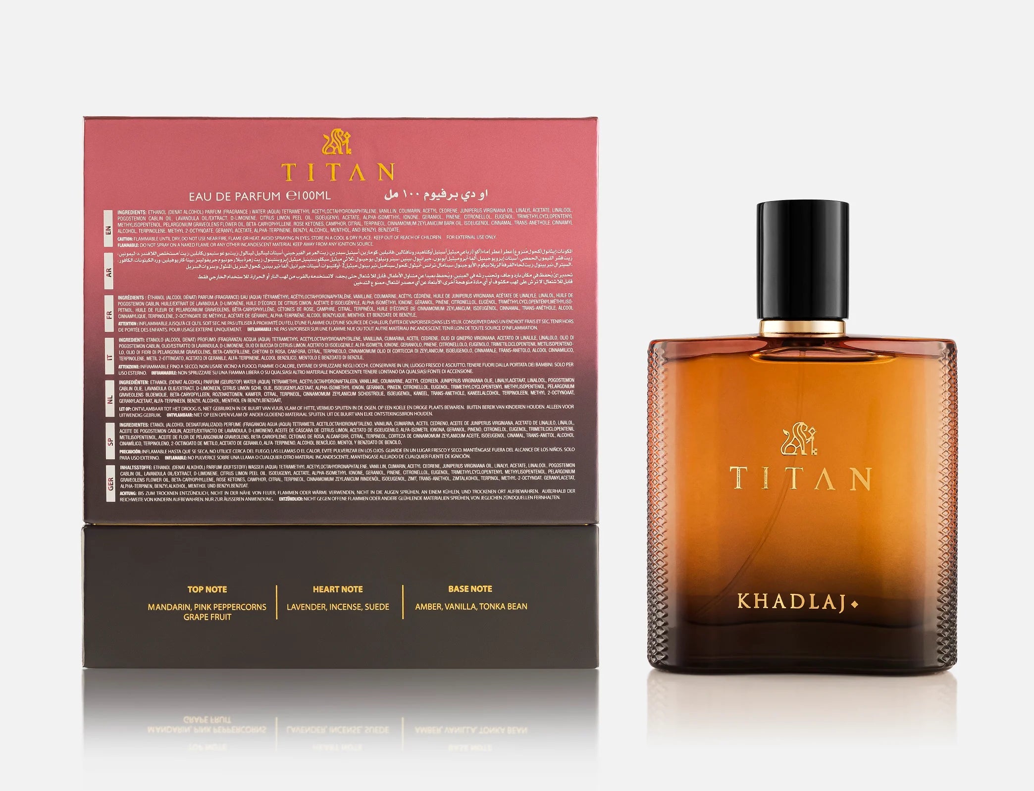 KHADLAJ TITAN EAU DE PARFUM 100ML FOR MAN